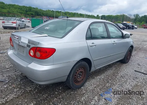 2007 Toyota Corolla Le из США, поврежденный, VIN 2T1BR32E17C786254